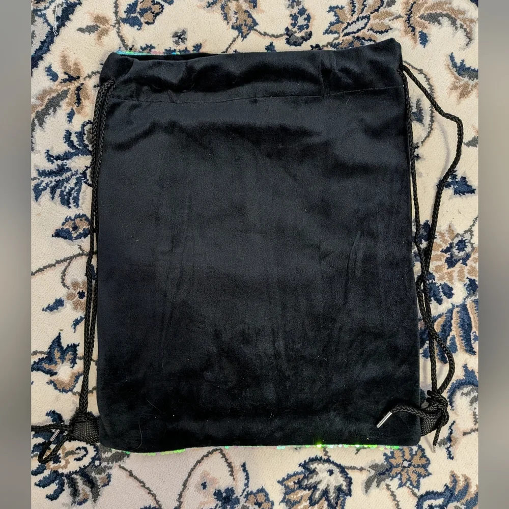 Sequin Drawstring Backpack